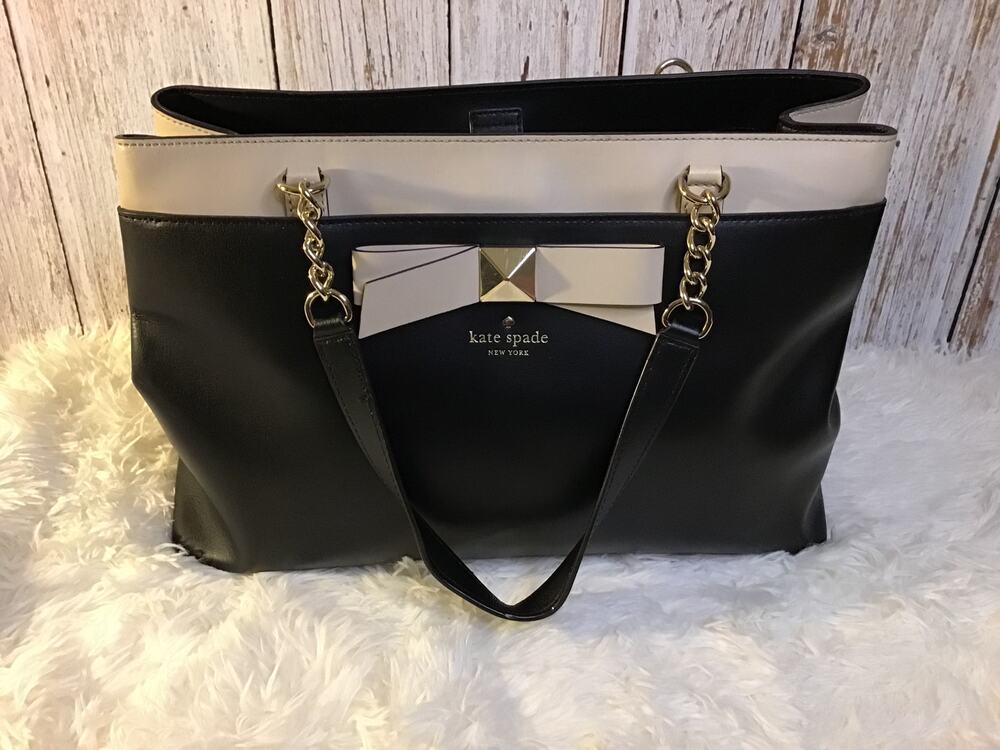 Kate Spade Baldwin Street Maryanne Black/Almond Shoulder Bag